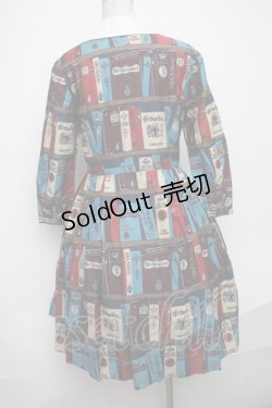 画像2: Jane Marple / British Libraryワンピース  ブルー S-25-01-05-043-JM-OP-HR-ZT362