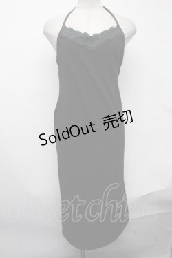 画像1: Ozz On / ホルターネックワンピース  黒 S-25-01-09-061-OO-TO-HR-ZS
