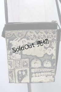 Jean Paul GAULTIER / アンティークドールショルダー  ベージュｘ黒 S-25-01-09-013-GO-BG-AS-ZS