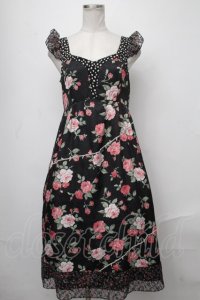 MILK /いばら姫のドレス  黒 S-25-01-11-054-ML-TS-AS-ZT430