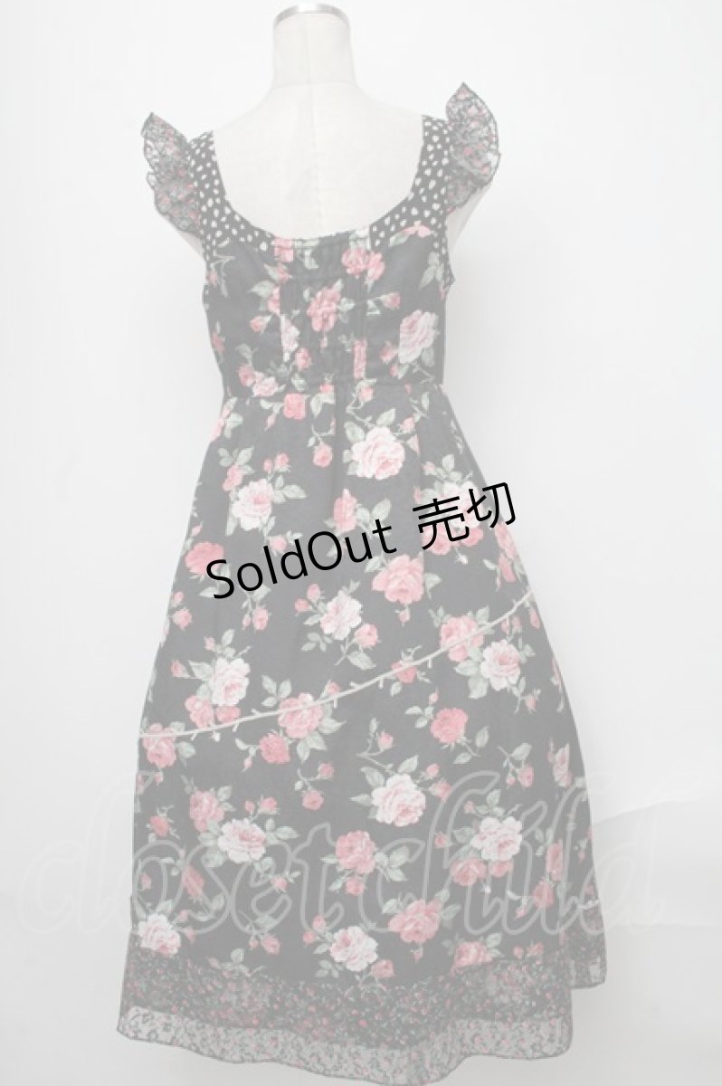 画像2: MILK / いばら姫のDress  黒 S-25-01-11-055-ML-OP-AS-ZT348 (2)