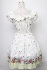 画像2: 【SALE】Secret Honey / トロピカルワンピース(ミニー&デイジー&クラリス ver.)  イエロー S-25-01-11-060-CA-OP-AS-ZT429 (2)