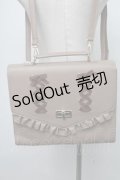 axes femme POETIQUE / レースアップサッチェルバッグ  モカ S-25-01-11-007-AX-BG-AS-ZT286