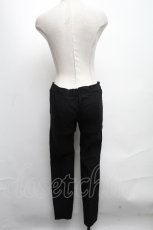 画像2: 【SALE】HONEY / 蝶刺繍パンツ  黒 S-25-01-11-069-HN-PA-AS-ZT149 (2)