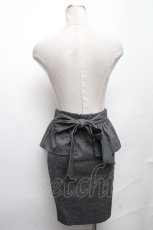 画像2: 【SALE】EAT ME / ペプラムタイトスカート   S-25-01-11-075-LO-SK-AS-ZT065 (2)
