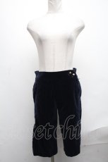 画像1: 【SALE】Jane Marple / ベロアパンツ  紺 S-25-01-11-078-JM-PA-AS-ZT348 (1)