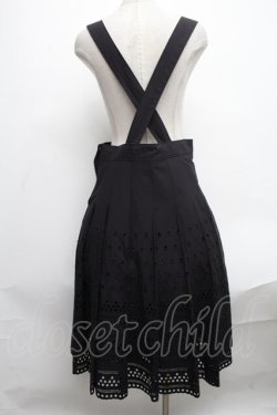 画像2: Jane Marple / ティアドロップレースドミトリースカート  黒 S-25-01-11-080-JM-SK-AS-ZT356