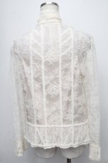 画像2: INGEBORG / 総レースシャツジャケット  オフ S-25-01-11-013-LO-JA-ET-ZT215 (2)