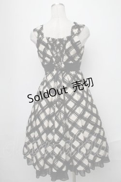 画像2: Victorian maiden /  フロッキーチェックシャンタンドレス  ベージュ S-25-01-11-045-CL-OP-ET-ZT143