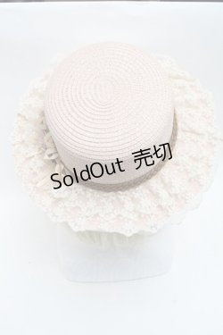 画像2: axes femme / 巻バラレースカンカン帽   S-25-01-15-005-AX-AC-AS-ZS