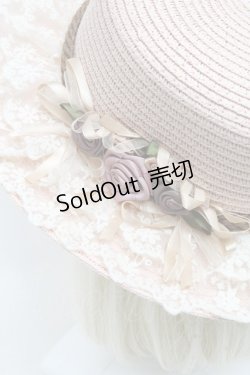 画像3: axes femme / 巻バラレースカンカン帽   S-25-01-15-005-AX-AC-AS-ZS