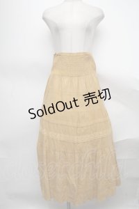 axes femme / 2wayコットンスカート  からし S-25-01-15-084-AX-SK-AS-ZS
