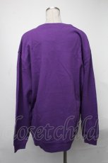 画像2: 【SALE】NieR CLOTHING / ONEくんスウェット  紫 S-25-01-19-020-PU-TO-AS-ZT307 (2)