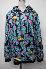 NieR Clothing / ONEくんパーカー  黒 S-25-01-19-031-PU-JA-AS-ZT328