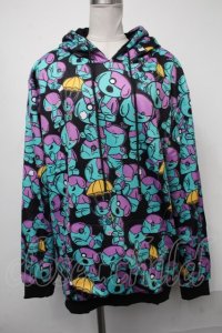 NieR Clothing / ONEくんパーカー  黒 S-25-01-19-031-PU-JA-AS-ZT328