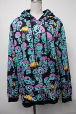 画像1: 【SALE】NieR CLOTHING / ONEくんパーカー  黒 S-25-01-19-031-PU-JA-AS-ZT328 (1)