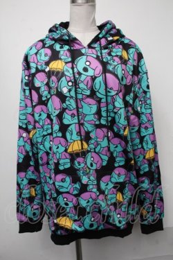 画像1: NieR Clothing / ONEくんパーカー  黒 S-25-01-19-031-PU-JA-AS-ZT328
