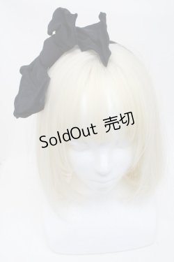 画像2: Jane Marple / リボンカチューシャ  紺 S-25-01-22-1011-JM-AC-HR-ZT168-F004