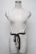 MILK / Laceハーネス  黒ｘ白 S-25-01-22-1023-ML-ZA-HR-ZS