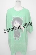 NieR Clothing / ブル君Tシャツ  グリーン S-25-01-22-1052-PU-TO-AS-ZS