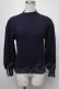 画像1: axes femme / タートルネックニット  ブルー S-25-01-22-1053-AX-TO-HR-ZT306 (1)