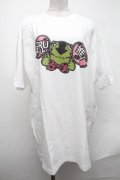 NieR Clothing / プリントTシャツ  白 S-25-01-22-022-PU-TO-AS-ZY