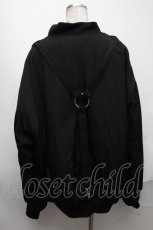 画像2: 【SALE】Jamie エーエヌケー / ハーネスBigブルゾン  黒 S-25-01-22-039-LO-CO-HR-ZTC024 (2)