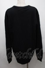 画像2: 【SALE】NieR CLOTHING / 神様Nierちゃんスウェット  黒 S-25-01-22-040-PU-TO-AS-ZT311 (2)