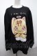 画像1: NieR Clothing / 神様Nierちゃんスウェット  黒 S-25-01-22-042-PU-TO-AS-ZY (1)
