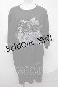NieR Clothing / プリントTシャツ  黒 S-25-01-22-046-PU-TO-AS-ZS