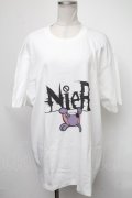 NieR Clothing / ちゃむちゃむTシャツ  白 S-25-01-23-019-PU-TO-AS-ZY