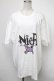 画像1: NieR Clothing / ちゃむちゃむTシャツ  白 S-25-01-23-019-PU-TO-AS-ZY (1)