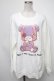 画像1: NieR Clothing / ちゃむちゃむスウェット  白 S-25-01-23-022-PU-BL-AS-ZY (1)