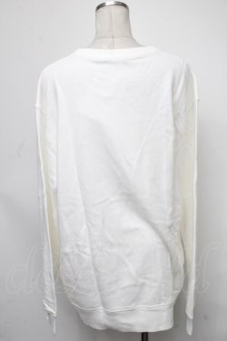 画像2: NieR Clothing / ちゃむちゃむスウェット  白 S-25-01-23-024-PU-BL-AS-ZY
