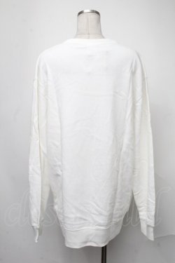 画像2: NieR Clothing / おしゅしスウェット  白 S-25-01-23-031-PU-TO-AS-ZI
