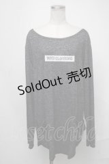 NieR Clothing / ロゴトレーナー  黒 S-25-01-23-038-PU-TO-HR-ZT311