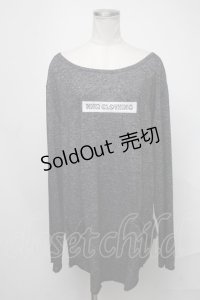 NieR Clothing / ロゴトレーナー  黒 S-25-01-23-038-PU-TO-HR-ZT311