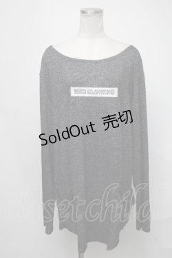 画像1: NieR Clothing / ロゴトレーナー  黒 S-25-01-23-038-PU-TO-HR-ZT311