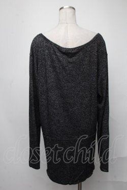 画像2: NieR Clothing / ロゴトレーナー  黒 S-25-01-23-038-PU-TO-HR-ZT311