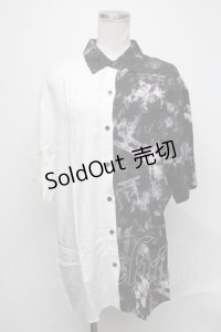 NieR Clothing / プリントシャツ  黒 S-25-01-23-042-PU-TO-AS-ZS