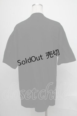 画像2: NieR Clothing / ちゃむちゃむ推しTシャツ  黒 S-25-01-23-050-PU-TO-AS-ZI