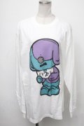 NieR Clothing / ONEくんTシャツ  白 S-25-01-25-009-PU-TS-AS-ZY