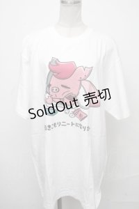 NieR Clothing / プリントTシャツ   S-25-01-25-011-PU-TO-HR-ZS