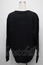 画像2: 【SALE】NieR CLOTHING / プリントトレーナー  黒 S-25-01-25-017-PU-TO-HR-ZT311 (2)