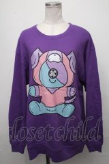 NieR Clothing / ONEくんスウェット  紫 S-25-01-25-030-PU-TO-AS-ZT307