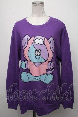 画像1: NieR Clothing / ONEくんスウェット  紫 S-25-01-25-030-PU-TO-AS-ZT307