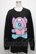 NieR Clothing / ONEくんTシャツ  黒 S-25-01-27-053-PU-TS-AS-ZY