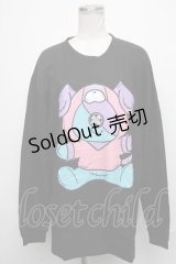 NieR Clothing / ONEくんTシャツ  黒 S-25-01-27-053-PU-TS-AS-ZY