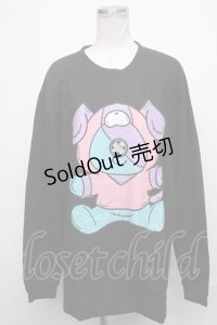NieR Clothing / ONEくんTシャツ  黒 S-25-01-27-053-PU-TS-AS-ZY