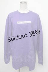 NieR Clothing / プリントTシャツ  紫 S-25-01-27-057-PU-TO-AS-ZS